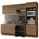 Ver imagem 3 de Armário de Cozinha Completa 270cm Rustic Stella Madesa 05