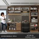 Ver imagem 6 de Armário de Cozinha Completa 270cm Rustic Stella Madesa 05