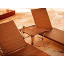 Ver imagem 4 de 2 Espreguiçadeiras Grécia e Mesa Garden em Alumínio - Piscina, Jardim, Área - Pedra Ferro