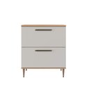 Ver imagem 1 de Balcão de Cozinha 80cm 2 Gavetas com Tampo Linha IS1511 Linha Isabelle Delmarco