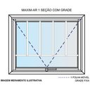Ver imagem 3 de Maxim-ar em aço galvanizado branca com grade quad - 60x60
