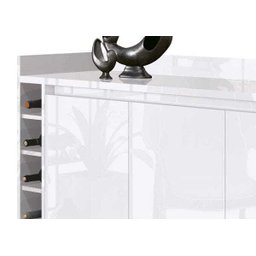 Buffet Aparador com Adega Retrô Wine Branco - 3 Buffet Aparador com Adega Retrô Wine Branco - 3