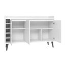Ver imagem 5 de Buffet Aparador com Adega Retrô Wine Off White
