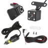 Camera Dupla Carro Dvr Gravador Veicular 99 Uber Taxi Segurança Frente Verso Visao Traseira G Sensor - 1