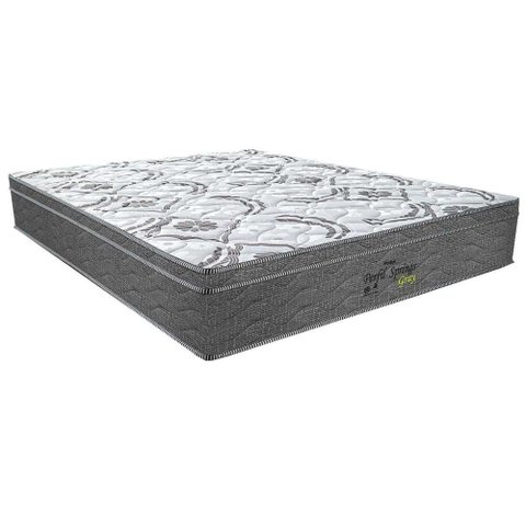 Colchão Casal Probel Molas Ensacadas MasterPocket Perfil Springs Euro Pillow Gray (138x188x30) - 