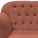 Ver mais imagens de Kit 2 Poltronas Decorativa Dália Bouclé Terracota