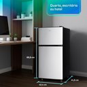 Ver imagem 3 de Frigobar Duplex Hq 90 Litros Cinza Hq-90rdf
