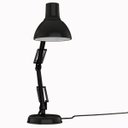 Ver imagem 1 de Luminária Regulavel Articulada Escritório Leitura Base Mesa Metal Articulavel Preto