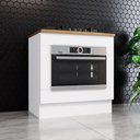 Ver imagem 2 de Balcão Forno Embutir Americana Henn 80 Cm com Tampo para Cooktop Henn 80 Cm