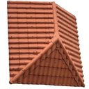 Ver imagem 3 de Kit com 45 Telha PVC Plan Cerâmica 2,42 Metros X 88cm com 6 Ondas Terracota - P3010021 - Afort