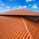 Ver imagem 4 de Kit com 45 Telha PVC Plan Cerâmica 2,42 Metros X 88cm com 6 Ondas Terracota - P3010021 - Afort