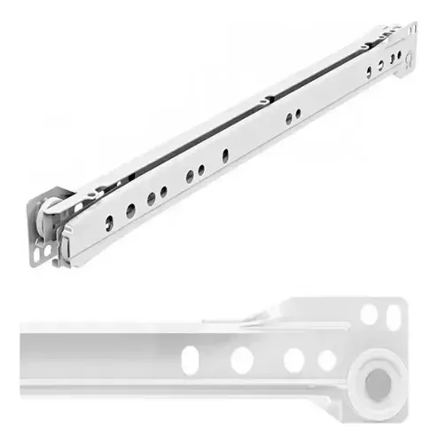 Corrediça para Gaveta Simples Branca 45cm Fgvtn - 06 Pares - 3