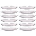 Ver imagem 2 de 12 Bandejas Redondas 34cm Restaurante Incolor para Doces Salgados Buffet Festa