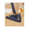 Esfregão Mop de Limpeza Ajustável Triangular 360 Giratório - 3