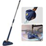 Esfregão Mop de Limpeza Ajustável Triangular 360 Giratório - 2