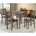 Ver imagem 2 de Mesa em Madeira Maciça Retangular 4 Lugares IMBUIA