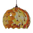 Ver imagem 1 de Luminária Teto tipo Pendente FIGUEIRA MDF - Completa - Cor: Marrom