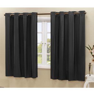 Cortina Blackout PVC 2,20 m x 1,30 m - Preta
