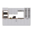 Ver imagem 2 de Kit Cozinha 6 Peças MDF Linha Bari