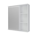 Ver imagem 1 de Espelheira para Banheiro 1 Porta 3 Prateleiras Treviso Mgm Móveis