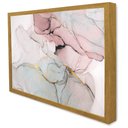 Ver imagem 3 de Quadro Decorativo Abstrato Mármore Prime Luxo em Moldura Caixa Tacolado Moldura Trad 1cm Preta com V