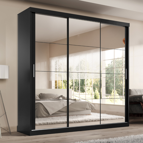 Guarda Roupa Casal Paris 2gav C/esp Nas 3pts Corre Onix