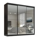 Ver imagem 5 de Guarda Roupa Casal Paris 2gav C/esp Nas 3pts Corre Onix