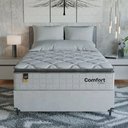 Ver imagem 6 de Cama Box Casal + Colchão Comfort Class Pillow Top 138x188 Branco/suede Branco
