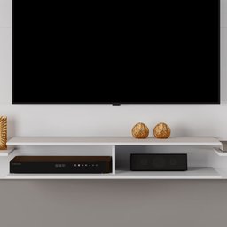 Painel Decorativo Moderno - Vitoria-branco Acetinado - Mavau Móveis - 3