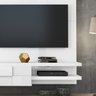 Painel Suspenso para TV até 55 Turim (MDF) Branco Laca - 5
