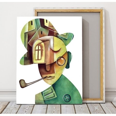 Quadros Decorativos em Canvas - 0117 - 50 X 75 Cm