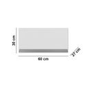 Ver imagem 4 de Armário Cozinha Aéreo Geladeira 60cm Basculante Leticia A01 - D’Rossi