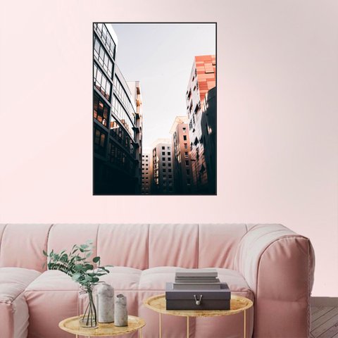 Quadro Canvas Prédios 1,20x90