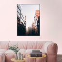 Ver imagem 1 de Quadro Canvas Prédios 1,20x90