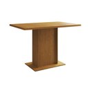 Ver imagem 5 de Mesa Jantar Londres Tampo Canela 120cm 4 Cadeiras Ferro Preto Estofado Verde