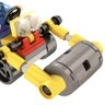 Brinquedo Blocos de Montar Time de Construção Com 45 Peças Compatível com LEGO - Rolo Compressor - 3