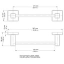 Ver imagem 2 de Porta Toalha de Rosto Square 27cm Chrome 00388406 - Docol