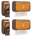 Ver imagem 2 de Dispenser Suporte De Papel Toalha Interfolha Marrom Premisse