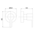 Ver imagem 2 de Acabamento para Registro Fabrimar 1/2 e 3/4 Gali Docol