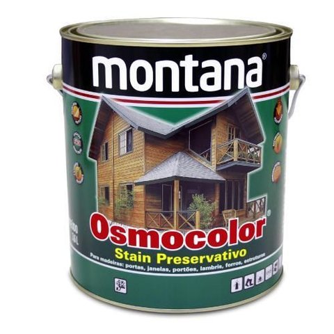 Osmocolor Stain Castanho UV Deck Galao 3,6 Litros Montana Ma