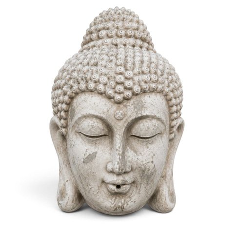 Estátua Cabeça de Buda Grande a: 60cm L: 45cm