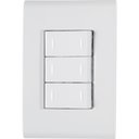 Ver imagem 1 de Conjunto 4x2 com 3 Interruptores Paralelos 10a 250v
