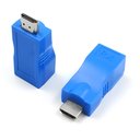 Ver imagem 3 de Adaptador Hdmi Rj45 30m Cat5e/6 Extensor Full Hd 1080p