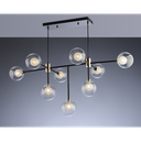 Ver imagem 3 de Lustre/pendente Sputnik Manhattan Preto/dourado 9 Lâmpadas