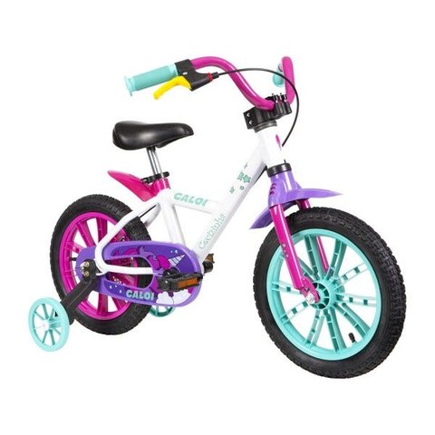 Bicicleta Infantil Menina Aro 14 Cecizinha Caloi