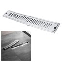 Ver imagem 1 de Ralo Linear Inox 40cm Banheiro Area Externa Anti Odor Anti Inseto