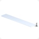 Ver imagem 7 de Prateleira Suporte Embutido 150x25x4cm Branca Conceito