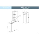 Ver imagem 2 de Tábua Passar Retrátil TP3030 Branco - Tecno Mobili