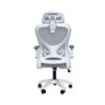 Cadeira de Escritório Ergonômica Giratória Office Presidente Columbus com Tela Mesh Cinza - 7