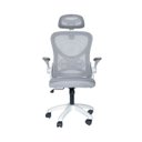 Ver imagem 5 de Cadeira de Escritório Ergonômica Giratória Office Presidente Columbus com Tela Mesh Cinza